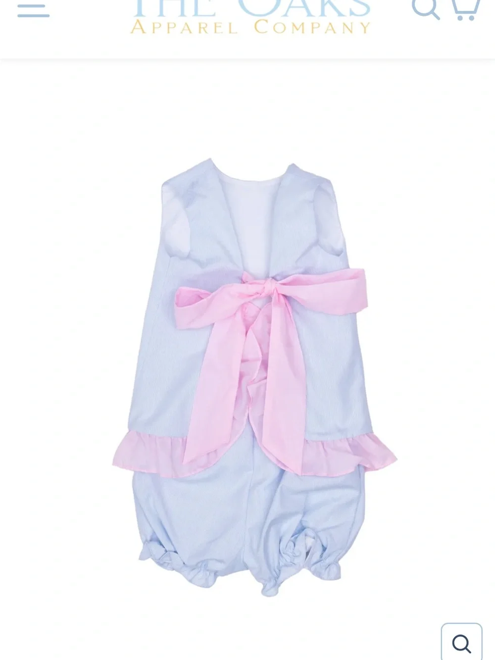 NWT 2T Light Blue & Pink Bow Bubble Short Set
